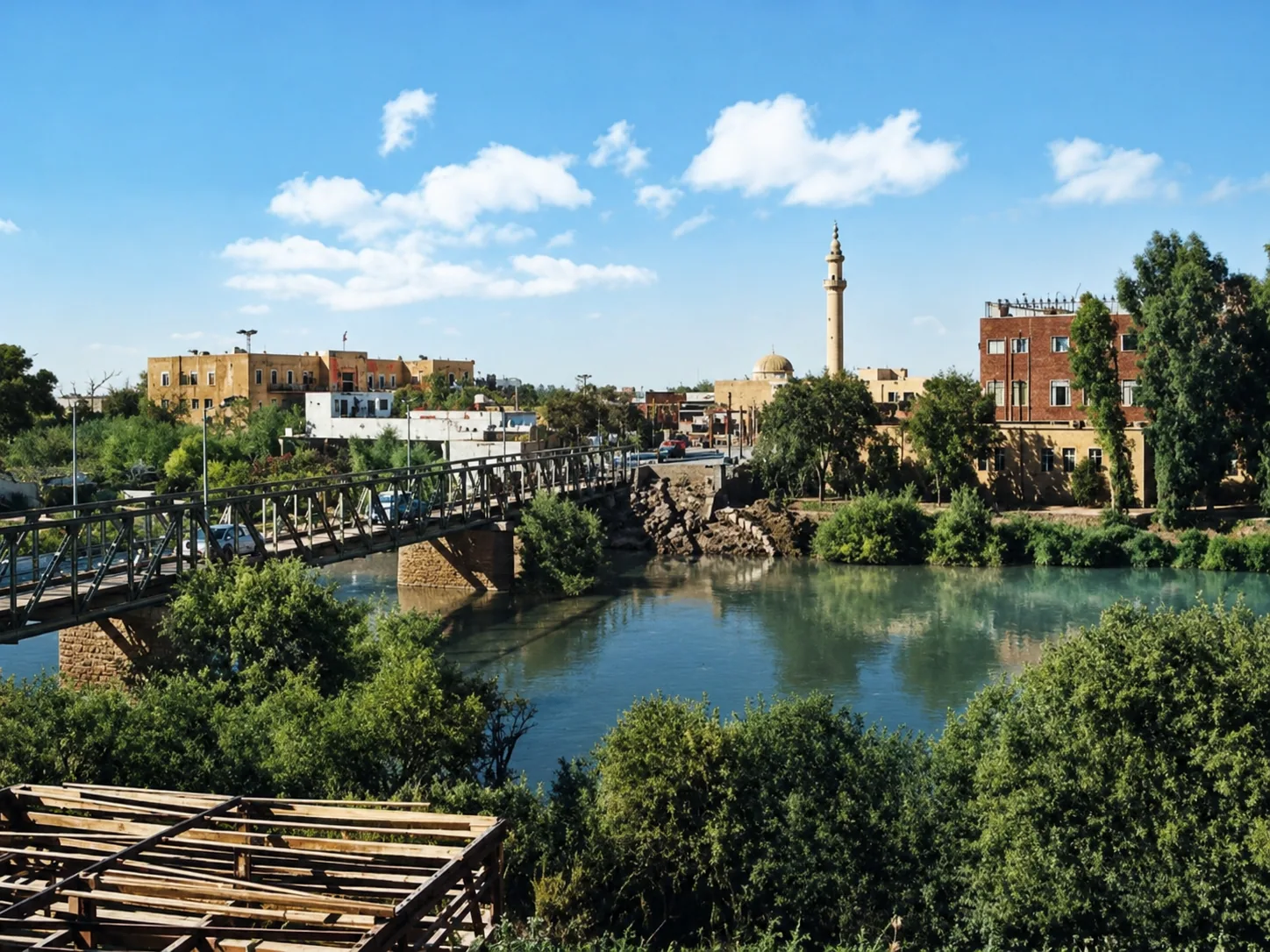 مدينة الحسكة - مشهد مدينة الحسكة السورية